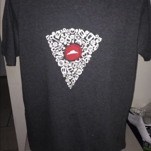 Pizza Hut Corporation Pizza Delivery Grey Tee